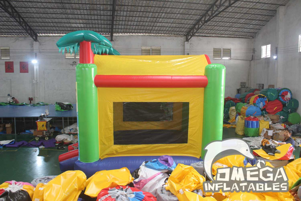 Tropical Island Bounce House