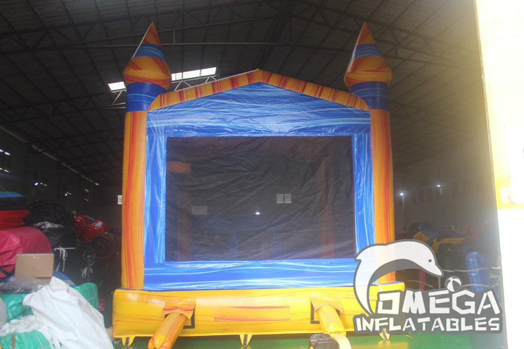 Inflatable Volcano Bounce House - Omega Inflatables Factory