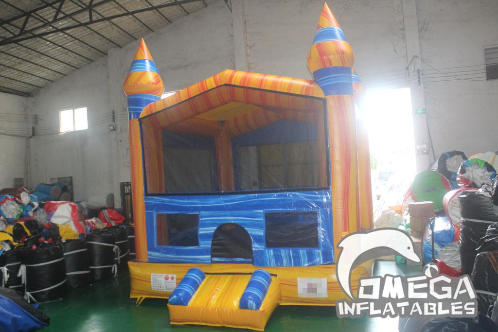 Inflatable Volcano Bounce House - Omega Inflatables Factory