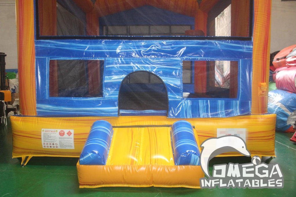 Inflatable Volcano Bounce House - Omega Inflatables Factory