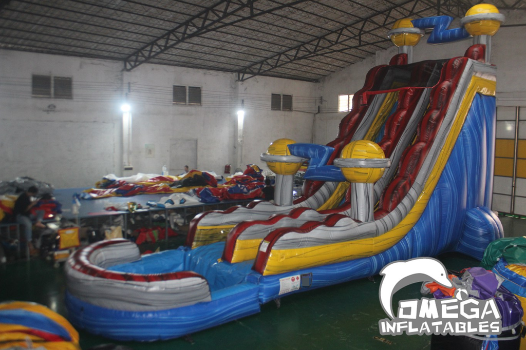 19FT Astronaut Water Slide