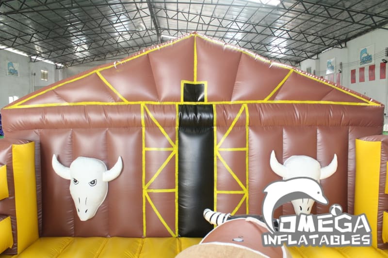 Amusement Park Bull Ride with Inflatable Mattress