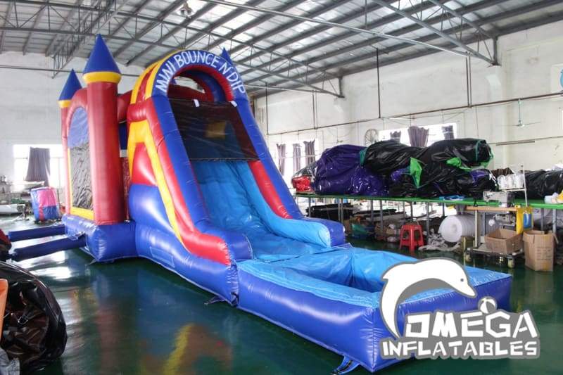 Bounce N Dip Castle Wet Dry Combo