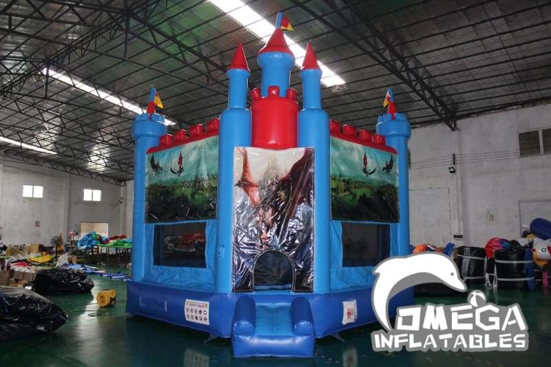 Brave Knight Castle Bounce House