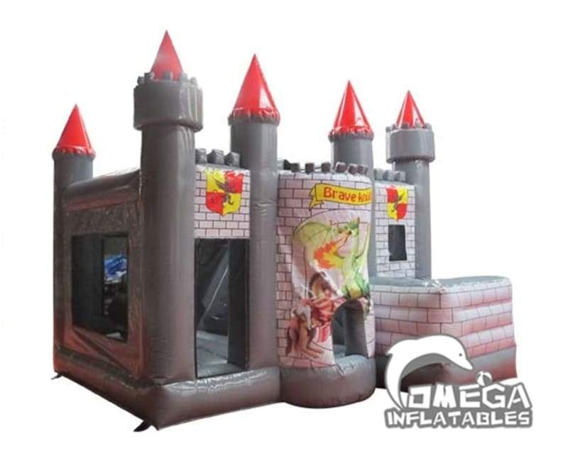 Brave Knight Castle Inflatable Combo