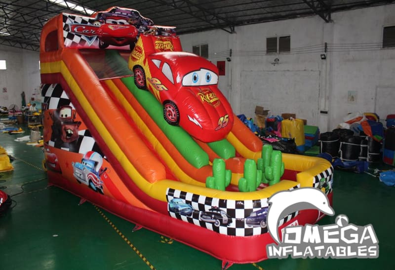 Cars Themed Dry Slide