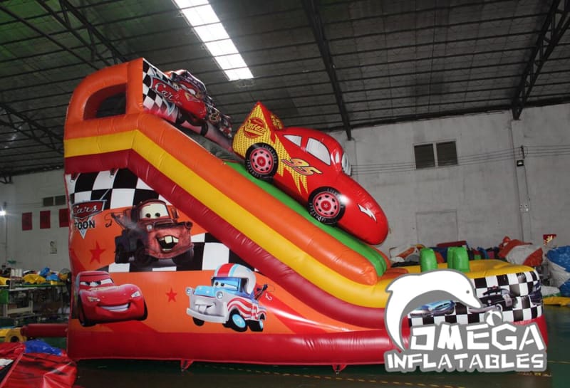 Cars Themed Dry Slide