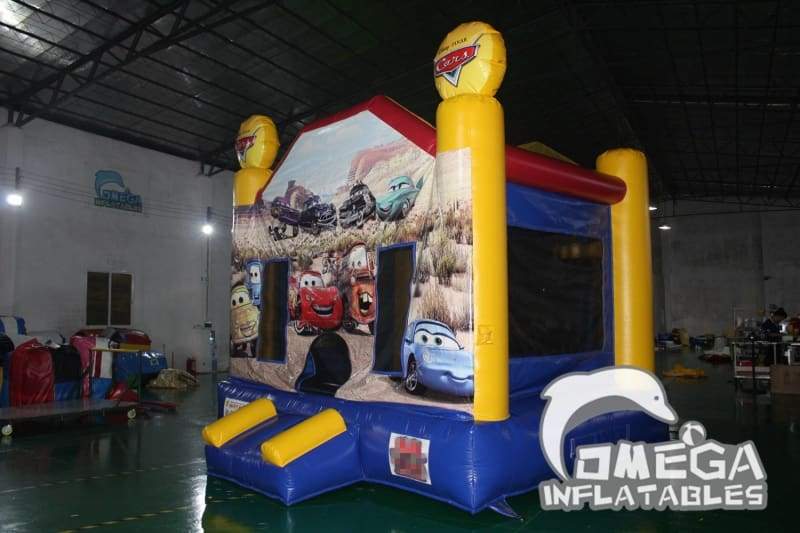 Cars Themed Bounce House - Omega Inflatables