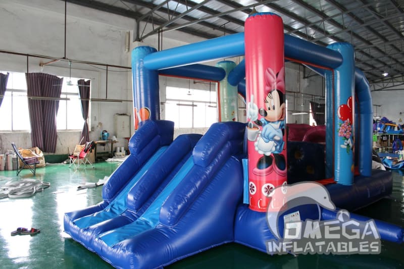 Cartoon Characters Inflatable Obstacle Course