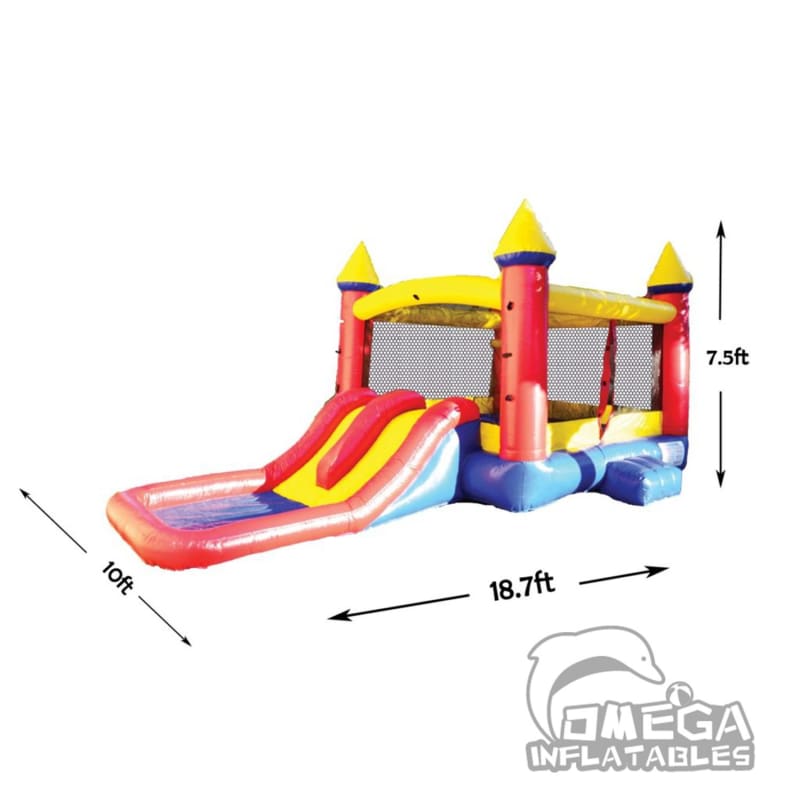 Castle Jump N Slide Wet Dry Combo