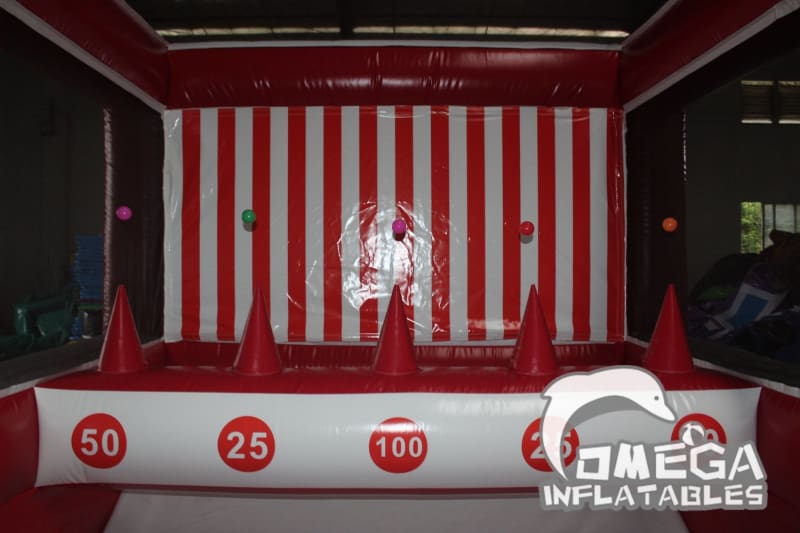 Circus Themed Inflatable Shooting Game