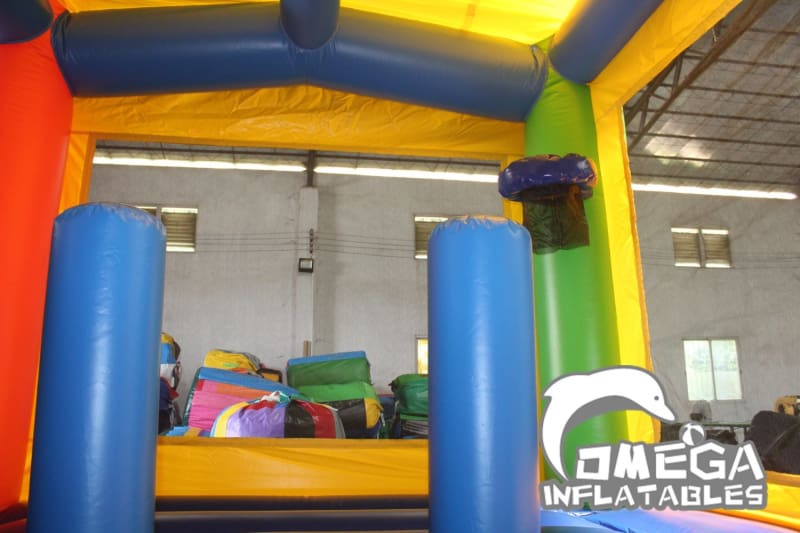 Commercial Inflatable Pastel Wet Dry Combo