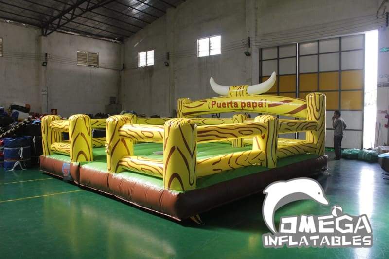 Custom Inflatable Mattress for Mechanical Bull