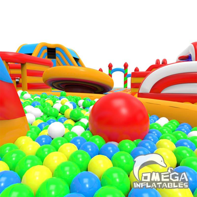 Custom Rainbow Inflatable Park