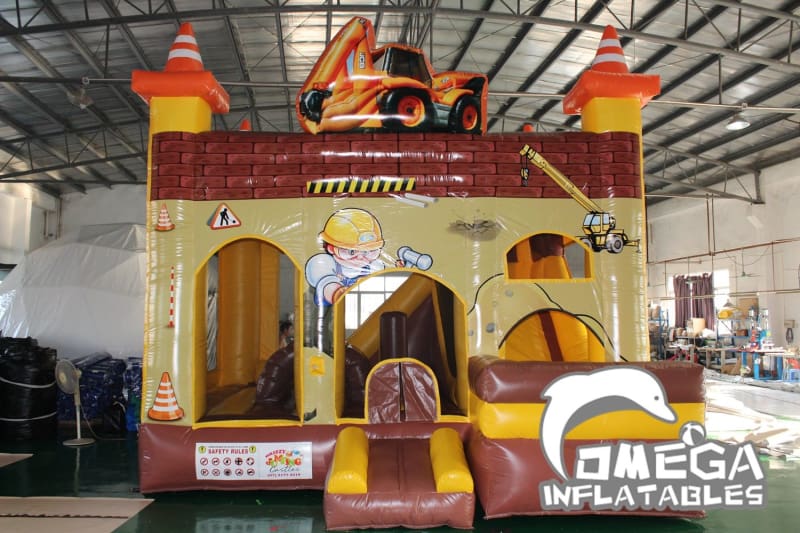 Digger/Miner Themed Jumping Castle