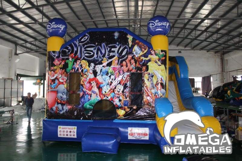 DisneyLand Inflatable Combo - Omega Inflatables