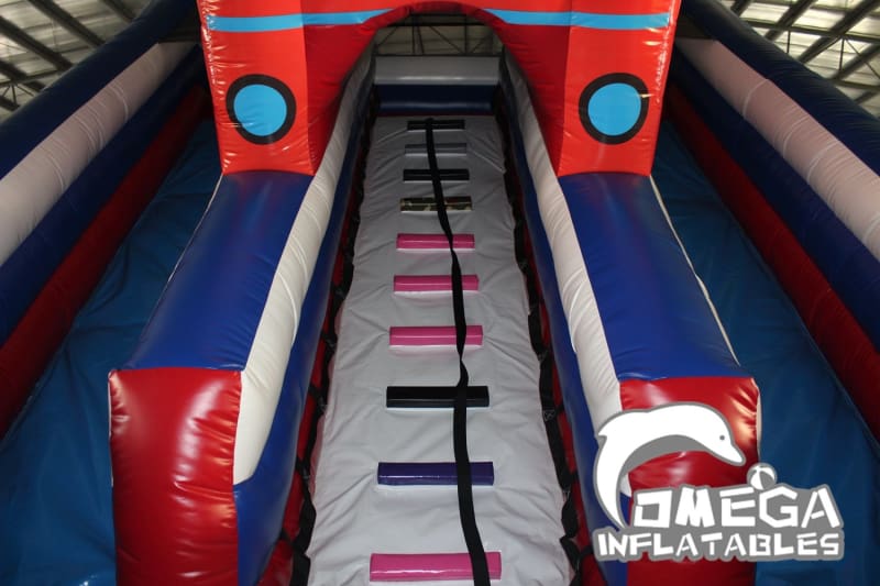 Fire Truck / Fire Engine Inflatable Slide - Omega Inflatables