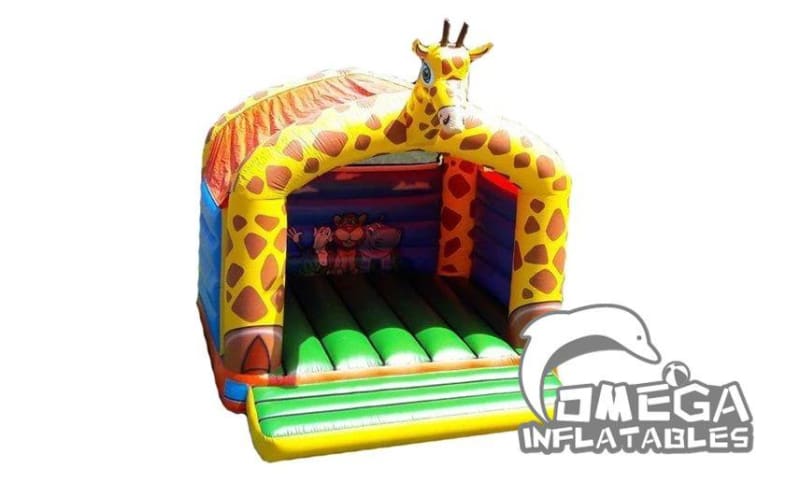 Giraffe Themed Bouncy Castle