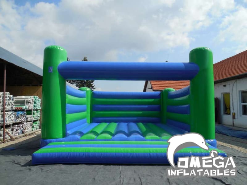 Green blue Pillar & Beam inflatables