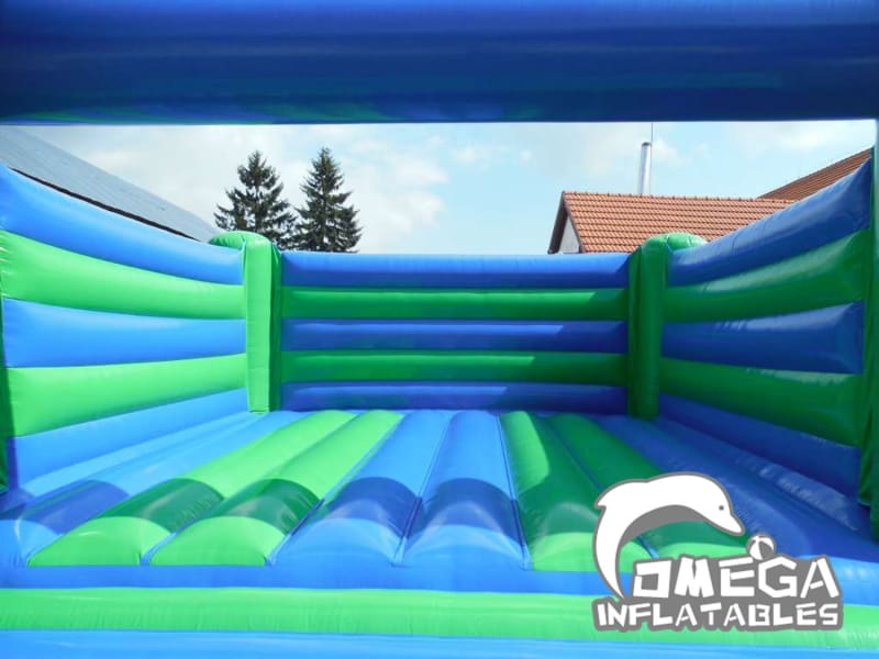 Green blue Pillar & Beam inflatables