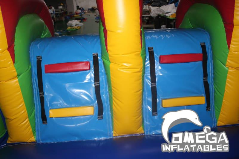 Hot Air Balloon Dual Lanes Combo - Omega Inflatables