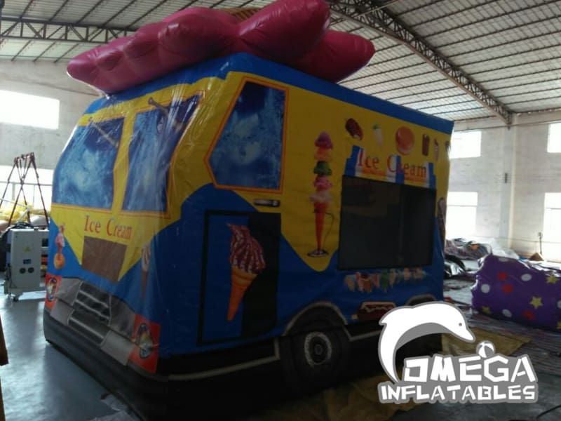 Ice Cream Car Inflatable Bouncer for Kids