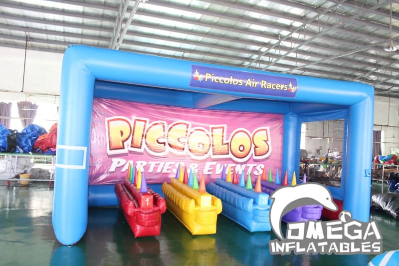 Inflatable Air Racers Game - Omega Inflatables