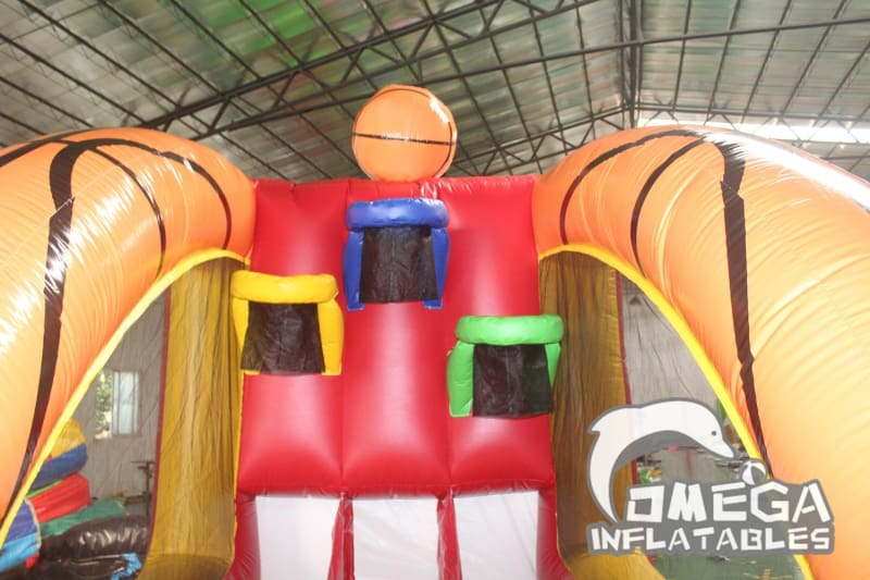 Inflatable Basketball Challenge Game