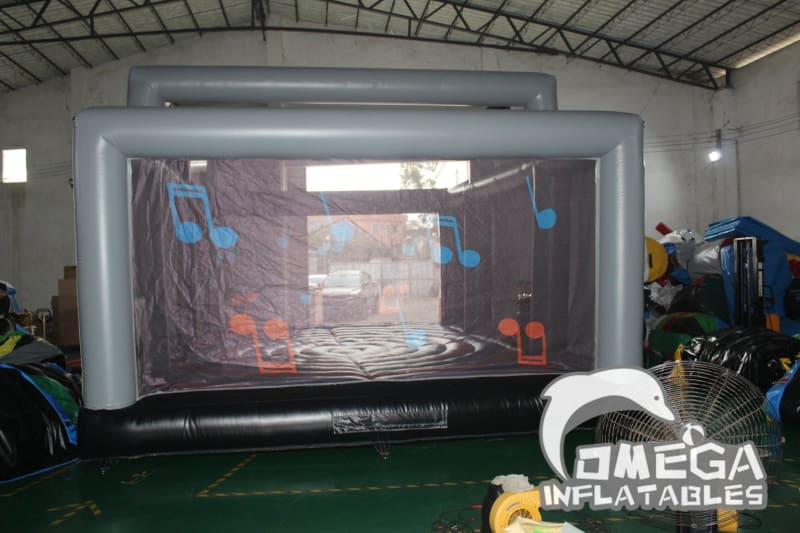 Inflatable Boom Box Bounce House