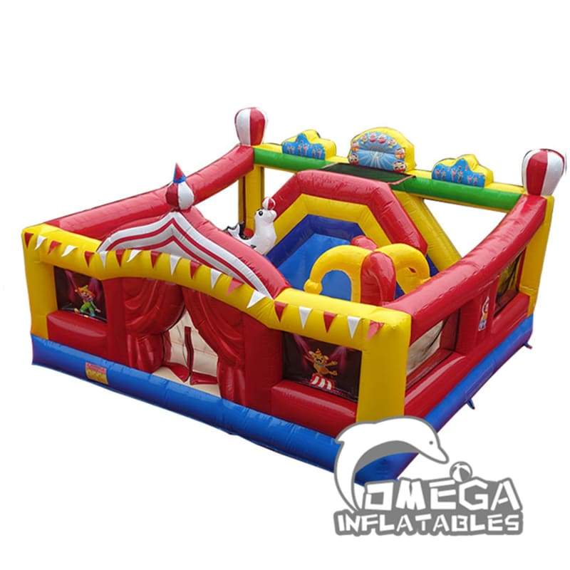 Inflatable Circus Themed Playland