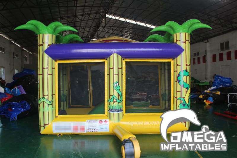 Children Inflatable Jungle Themed Playzone