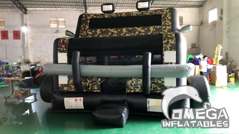 Inflatable Military Truck Bounce House