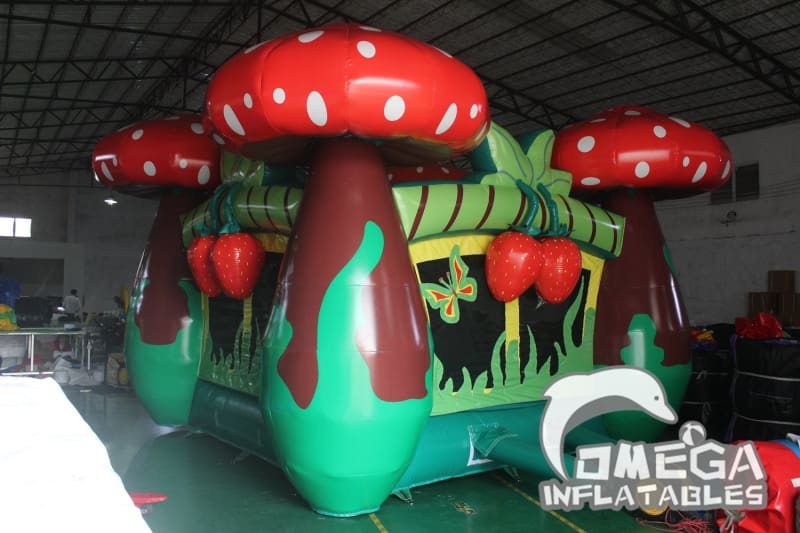 Inflatable Mushroom Bounce House