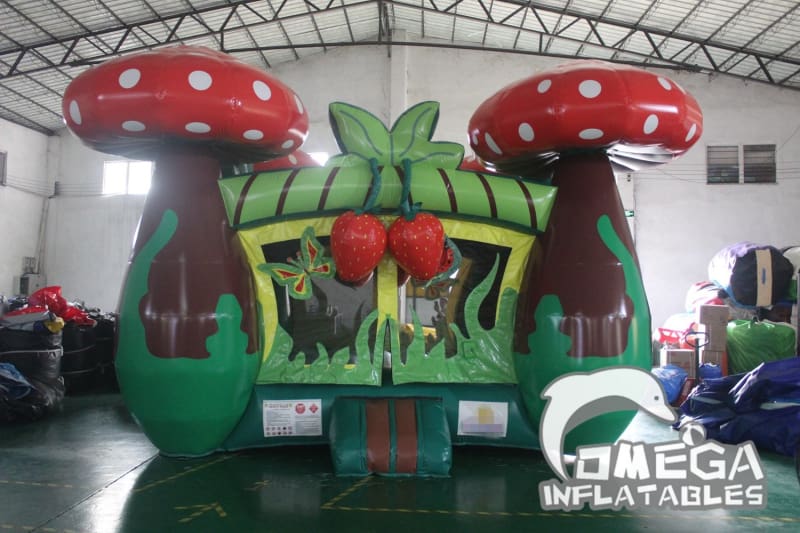 Inflatable Mushroom Bounce House