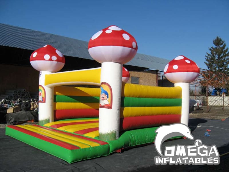 Inflatable Mushroom Bouncy Castle