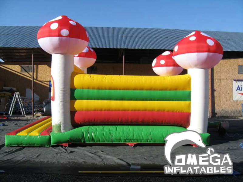 Inflatable Mushroom Bouncy Castle