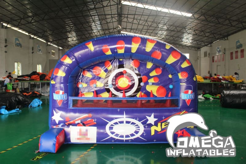 Inflatable Nerf Shooting Game