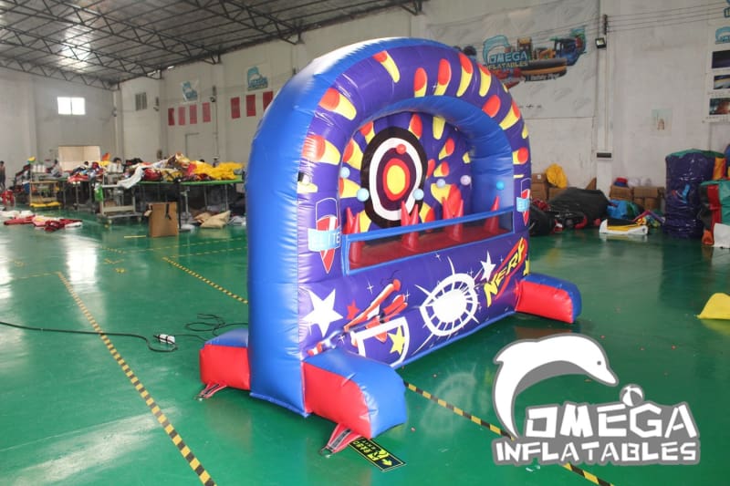 Inflatable Nerf Shooting Game