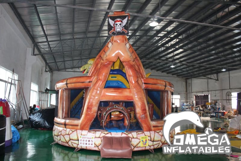 Inflatable Pirate Treasure Island