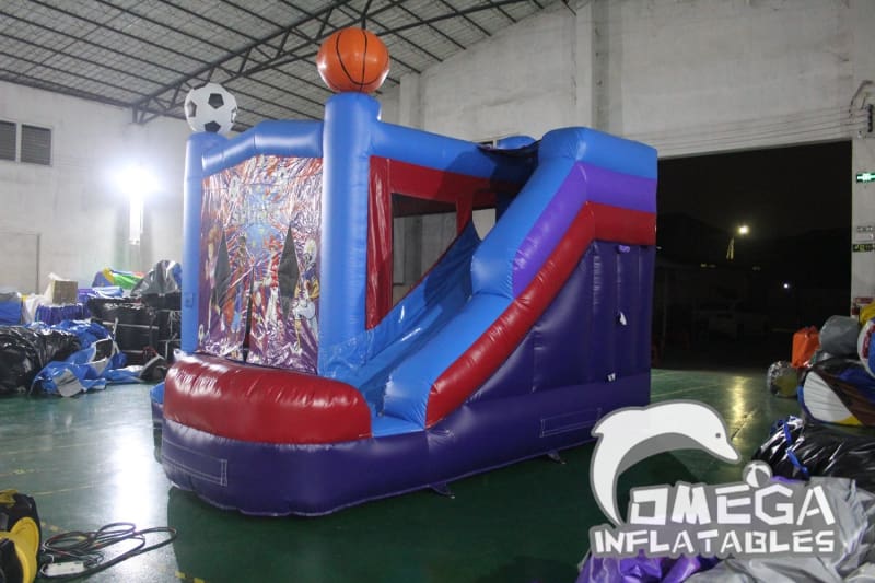 Inflatable Sports Wet Dry Combo