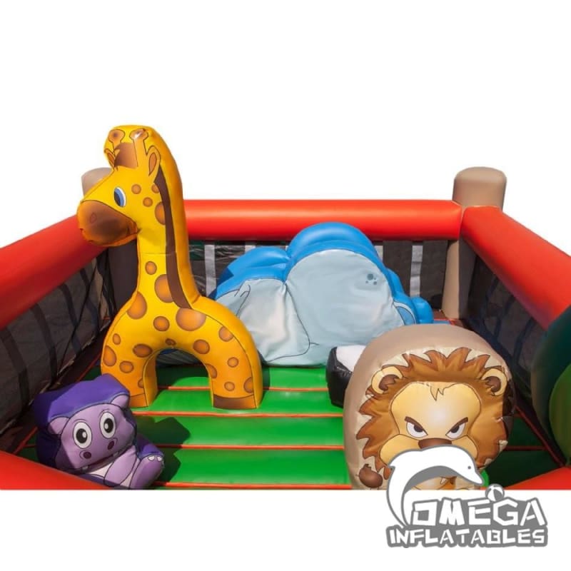 Inflatable Zoo Bouncer