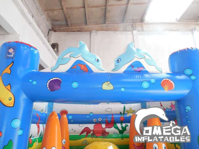 Inflatables Dolphin Small Multiplay bouncer