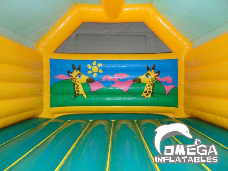 Inflatables Giraffe Bouncy Castle