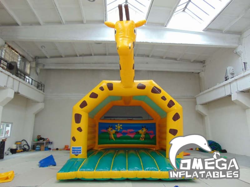 Inflatables Giraffe Bouncy Castle