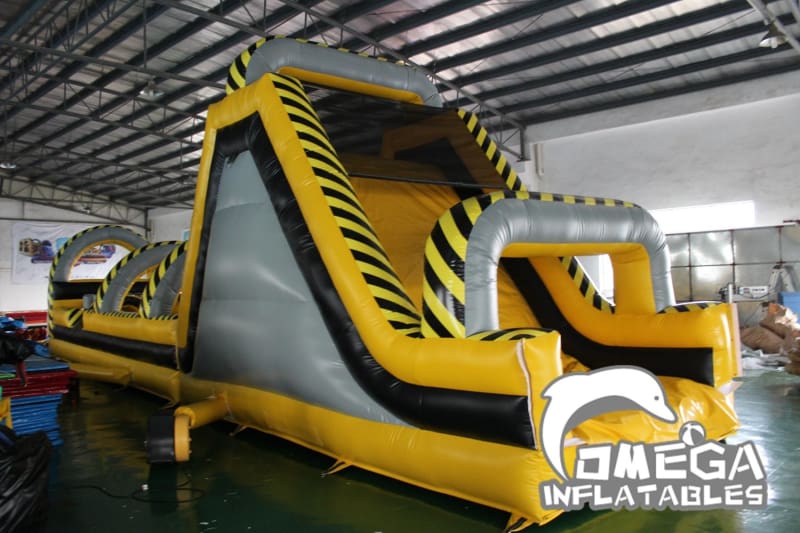 Interactive Atomic Inflatable Obstacle Course - Omega Inflatables