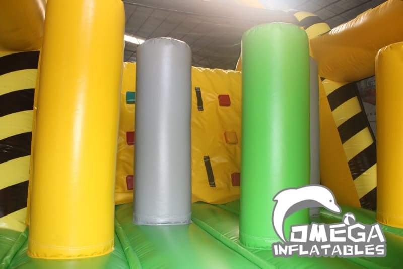 Interactive Toxic Nuclear Inflatable Obstacle Course - Omega Inflatables