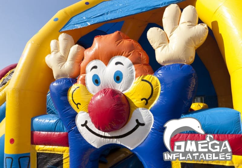 Large Inflatables Clown Jumper Combo