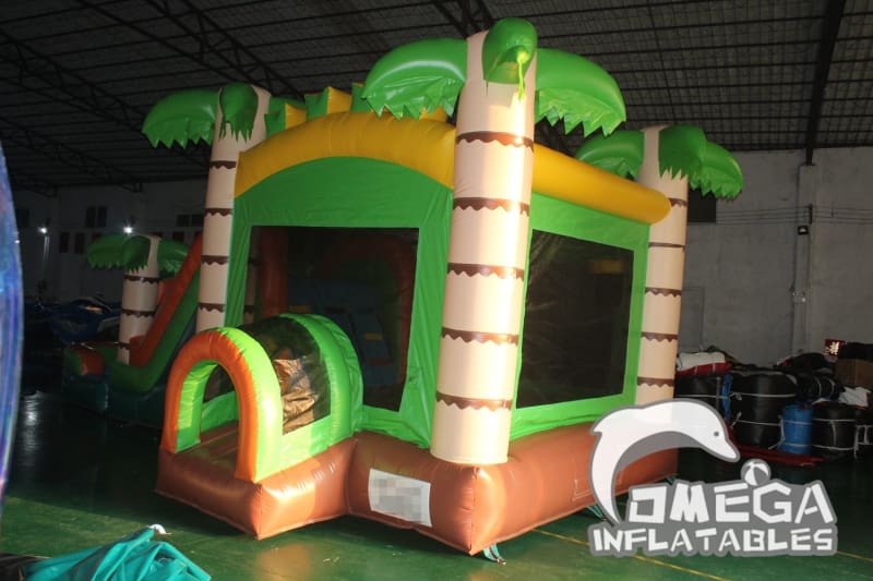 Mega Tropical Inflatable Water Combo