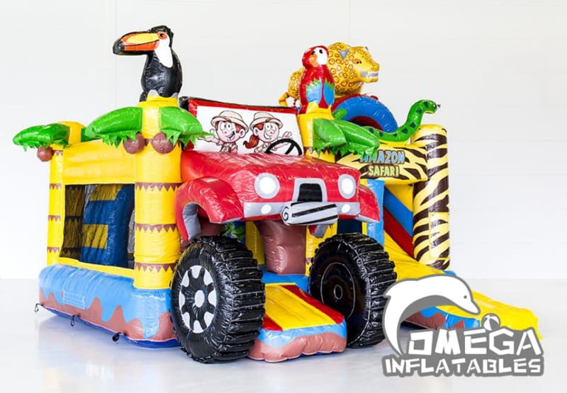 Multiplay Amazon Safari Bouncy Castle