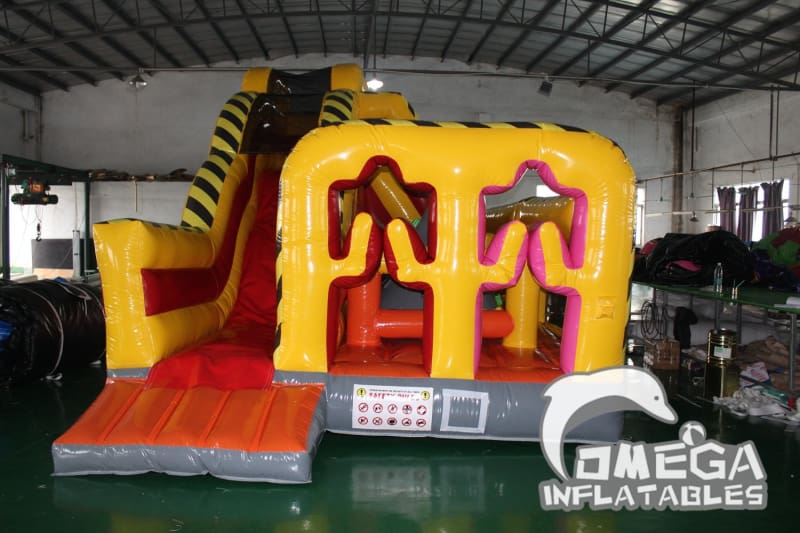 Multiple Climbing Inflatable Obstacle Course